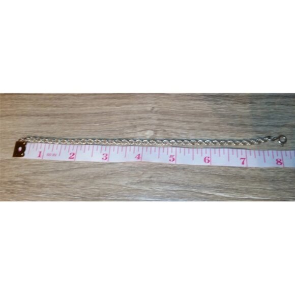 Sterling Silver 925 Classic Timeless Style Chain Bracelet - Unisex - Picture 3 of 3